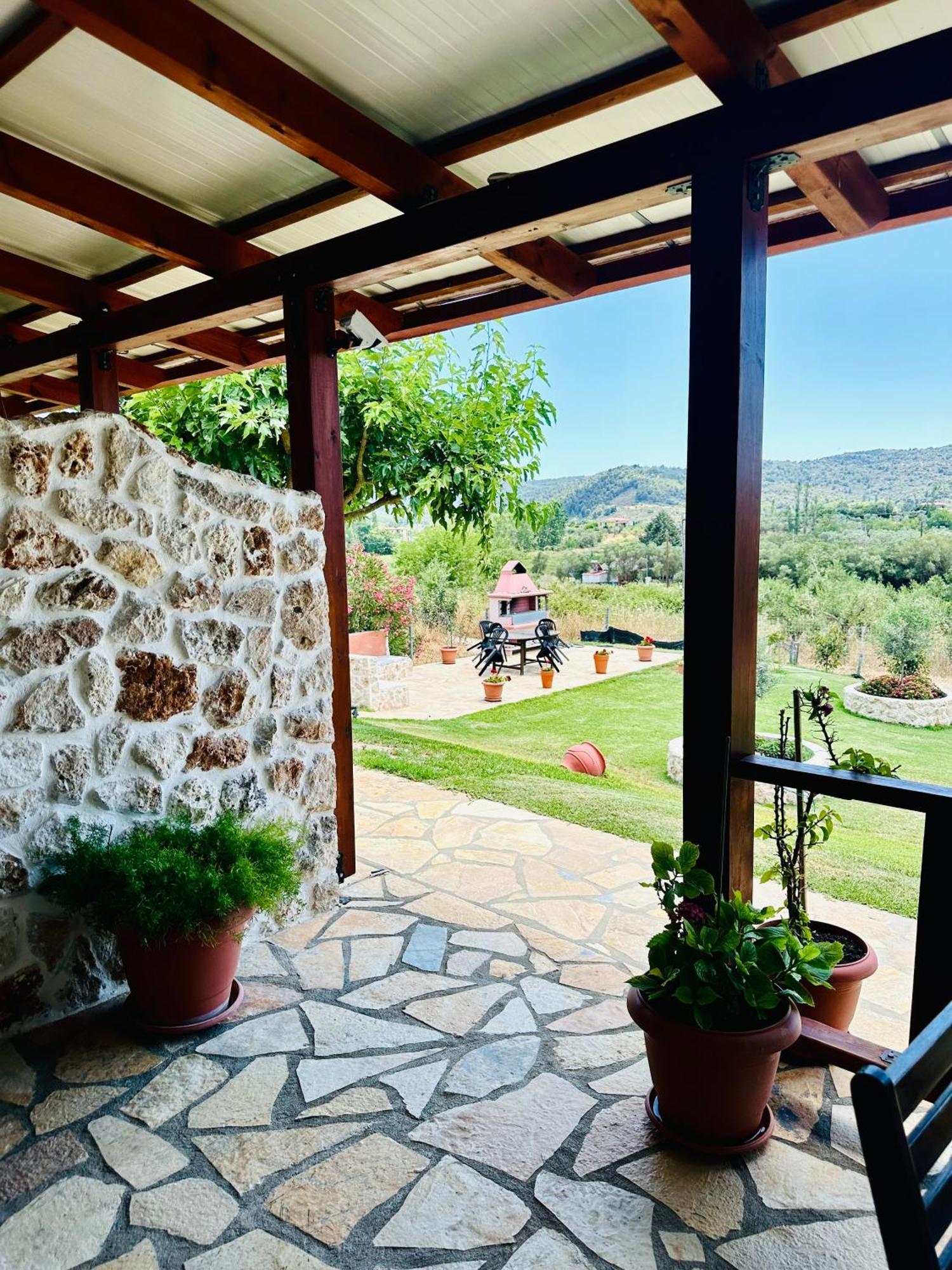 Villa Ktima Panagias Ormos Panagias Esterno foto